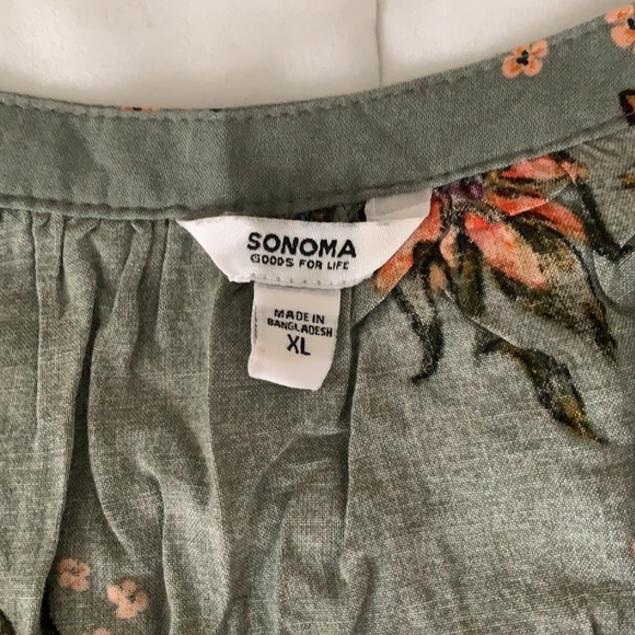 Peasant floral top - Picture 5 of 6